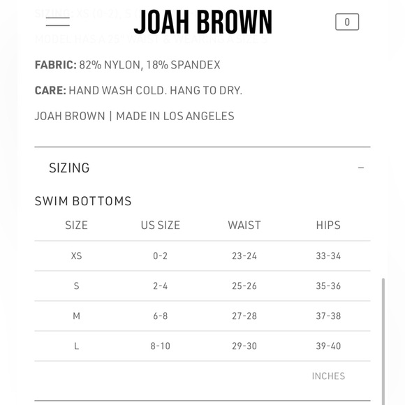 Joah Brown Gray Bikini Bottom - Picture 11 of 12